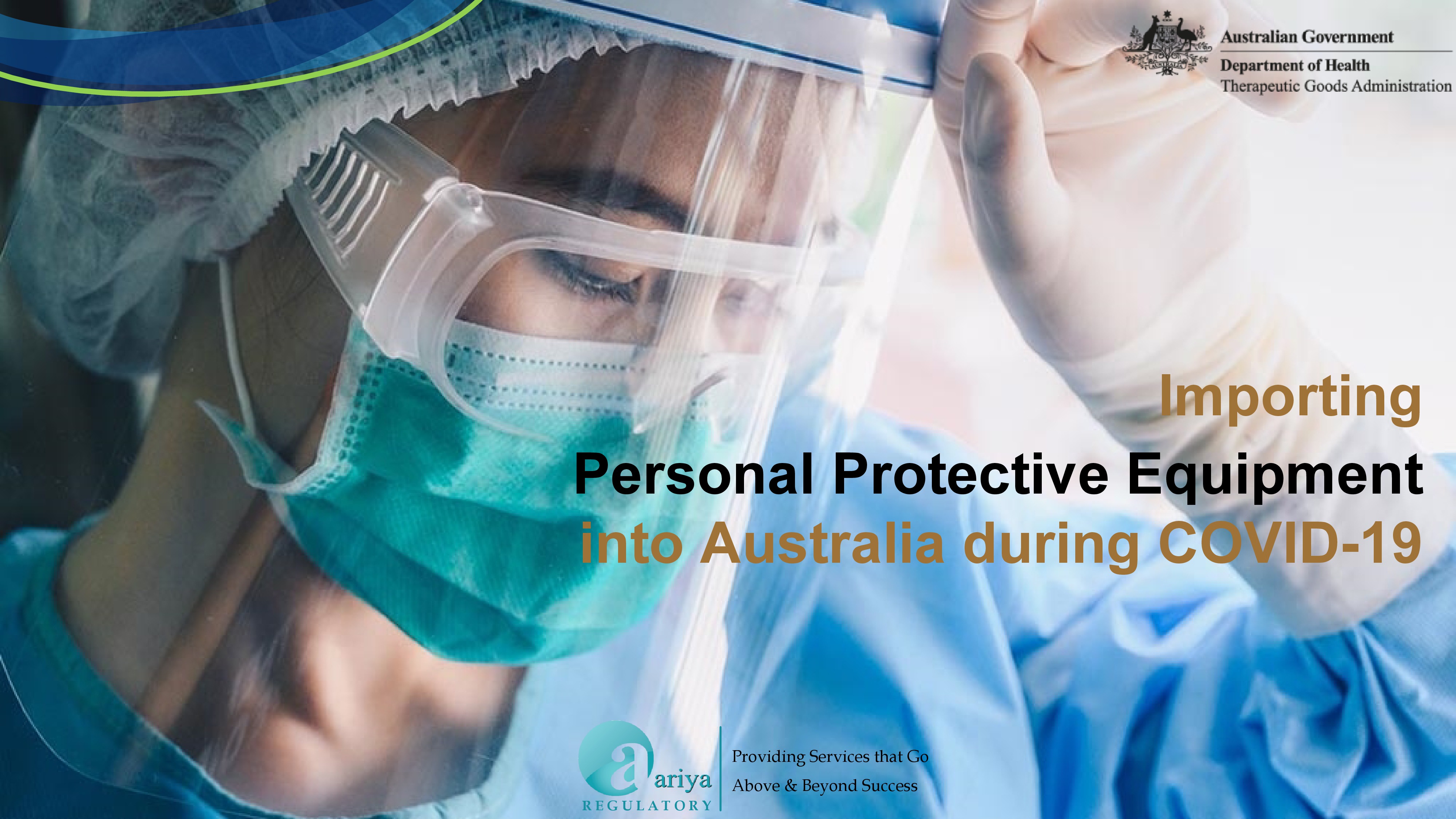 Importing Personal Protective Equipment into Australia during the COVID-19 Pandemic